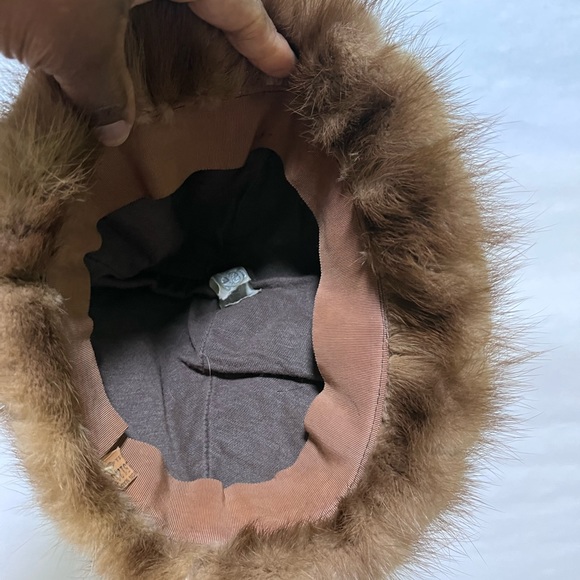 Vintage Bamburger’s Brown Mink Hat - Picture 7 of 12